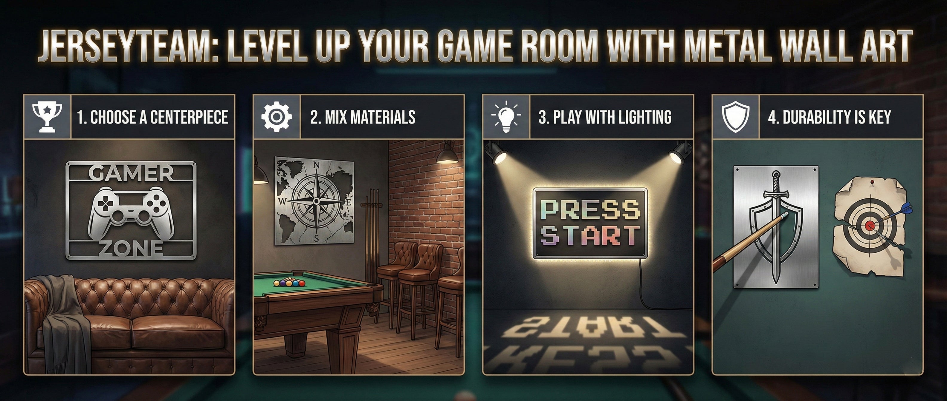 How to Create the Ultimate Game Room or "Man Cave"