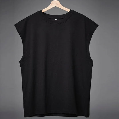 Sport T-shirt Bodybuilding Slim Shirts Sleeveless Tank Tops Gym Workout Shirt Men Sportwear Loose