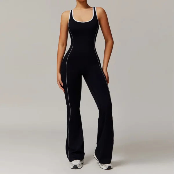 Women Bodysuits Sport Set Fitness Jumpsuit Backless Bodysuit Yoga Suit Women's Gym PushUp Workout Clothes Romper Sportswear