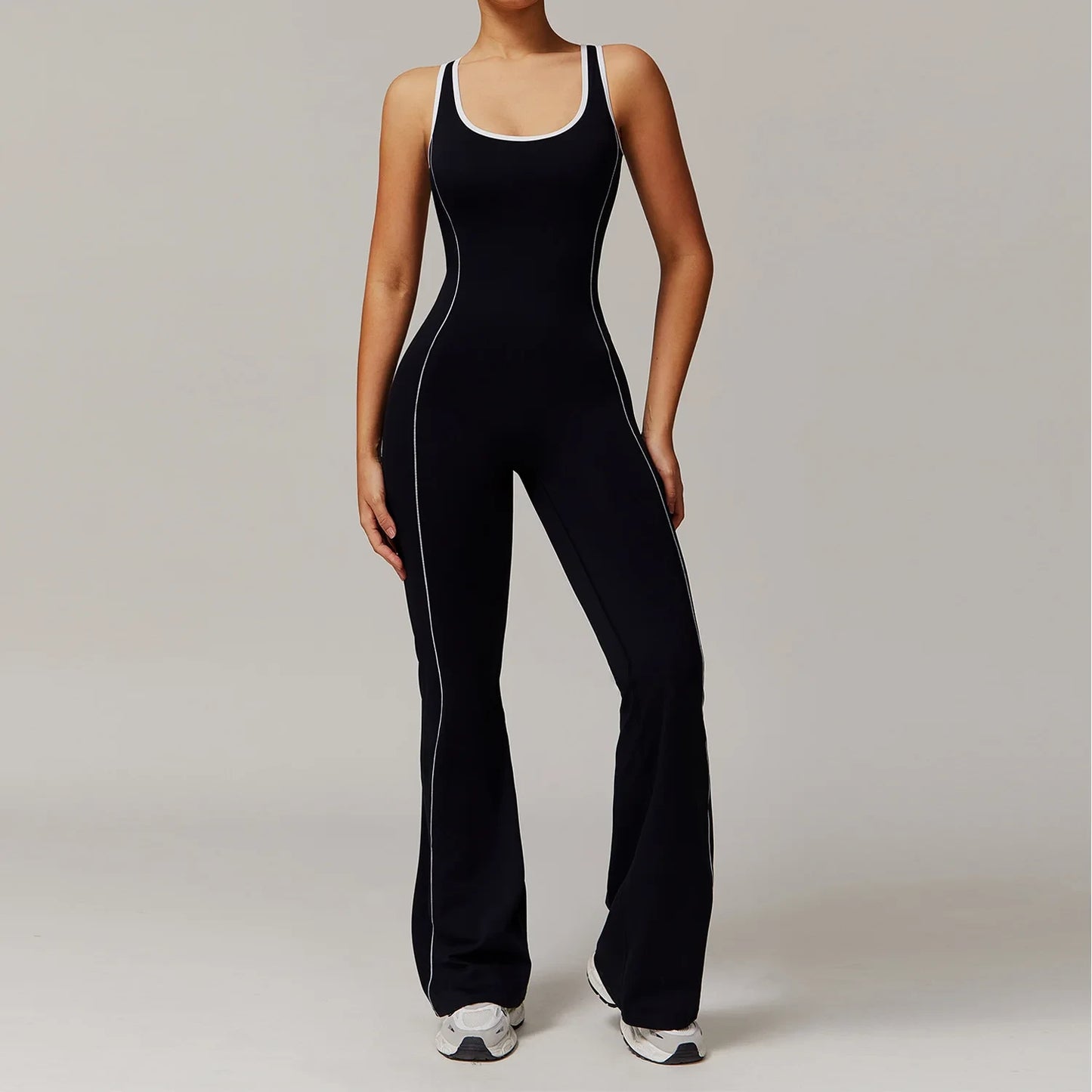 Women Bodysuits Sport Set Fitness Jumpsuit Backless Bodysuit Yoga Suit Women's Gym PushUp Workout Clothes Romper Sportswear