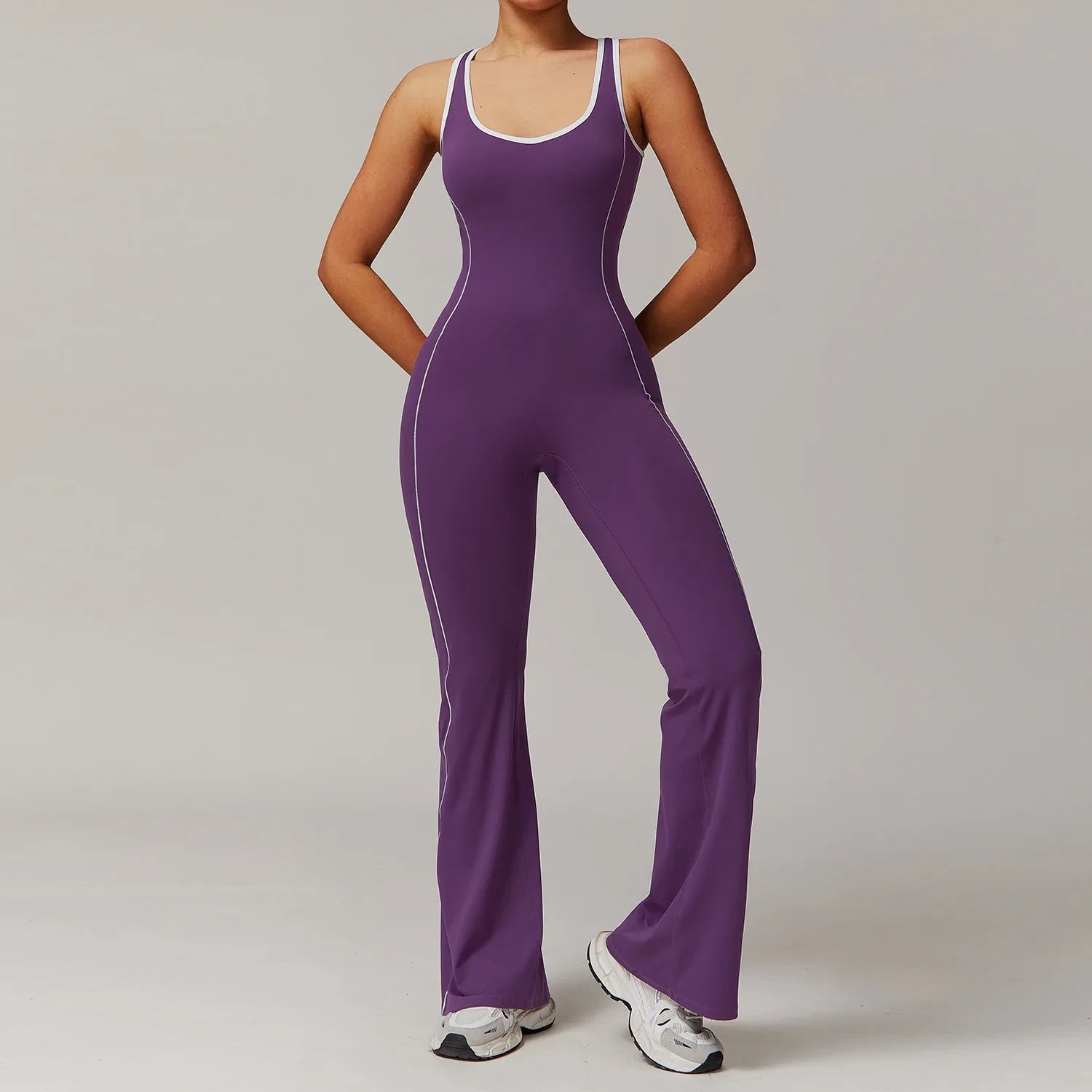 Women Bodysuits Sport Set Fitness Jumpsuit Backless Bodysuit Yoga Suit Women's Gym PushUp Workout Clothes Romper Sportswear