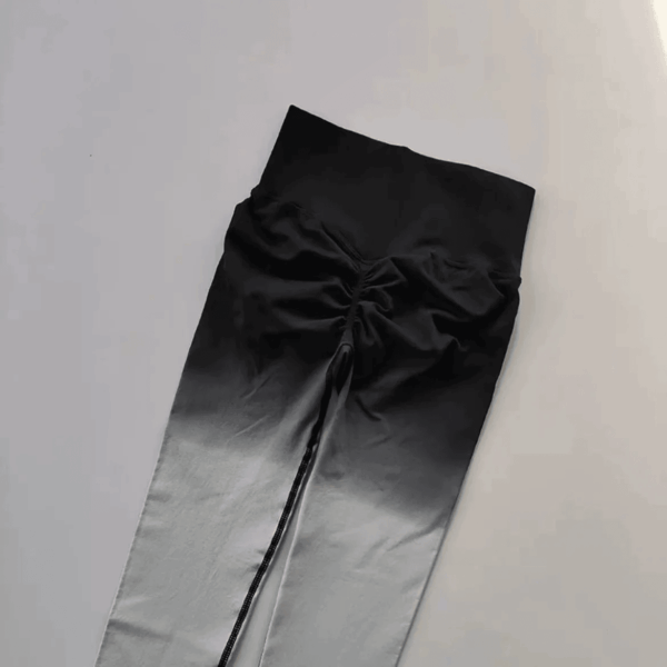 Gradual Honey Peach Hip High Waist Fitness Legging Abdomen Shrinking Hip Lifting Yoga Pants Running Training Elastic Sport Tight - Image 8