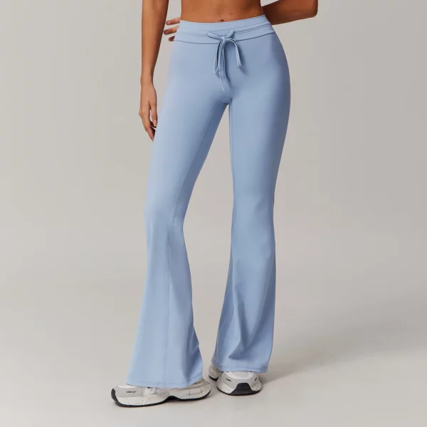 Yoga Pants Sport Leggings Women Bell-bottoms High Waist Wide Leg Pants Push Up Woman Tights Fitness Workout Legging Gym Clothing - Image 6